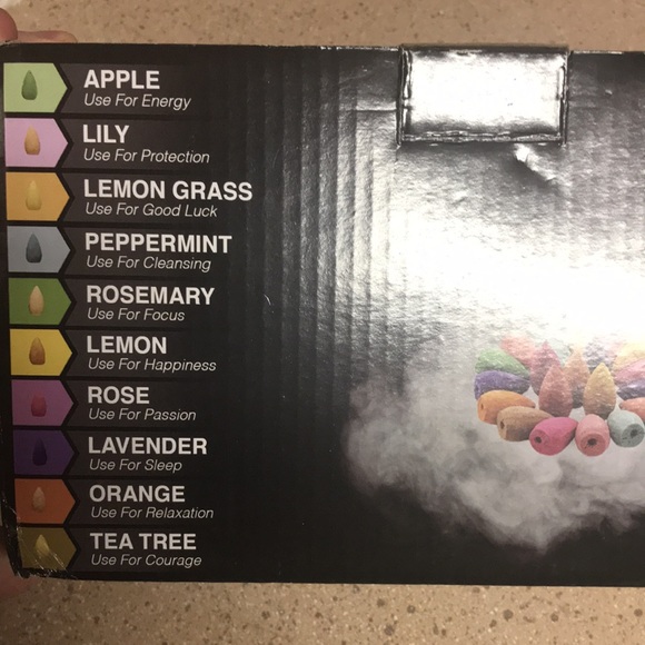 Incense Waterfall (w/300 incense cones) - shown to reduce stress! - Picture 3 of 4